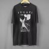 Camiseta Fugazi Vintage Rock Punk Banda Camiseta Unissex Tamanho Completo P-3GG