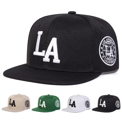 Letter Side Earth Hip Hop Hat Men's and Women's Outdoor Flat Top Hats Adjustable Cotton Snapback Cap Casual Baseball Caps