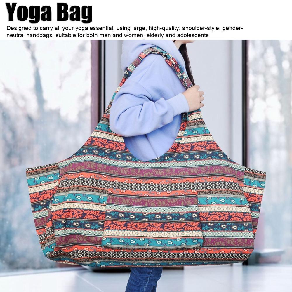 

Large Size Yoga Mat Bag Foldable Yoga Tote Bag Yoga Essentials Yoga Storage Bag For Women