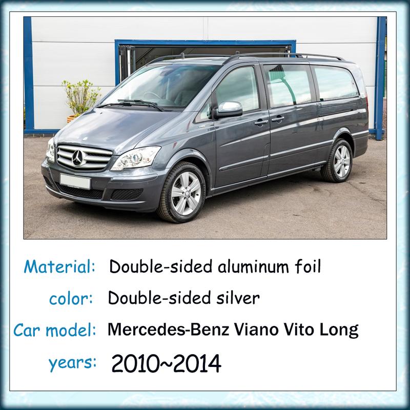 For Mercedes-Benz Viano Vito Long 2003~2014 2012 2013 Car Sunshade Side Window Windshield Sun Shade Protector Parasol Accessorie