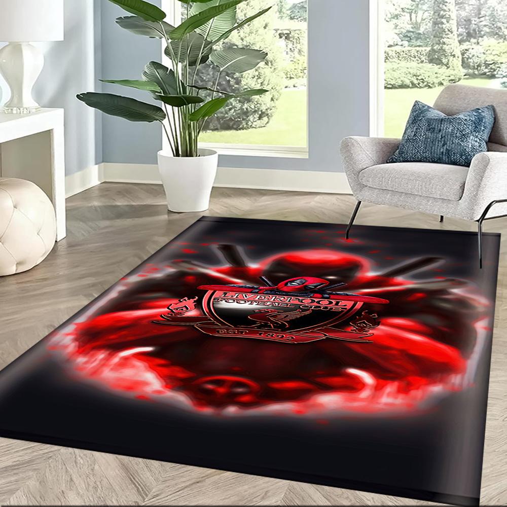 Liverpool Football Club Floor Mat Perfect For Bedrooms Hallway Playrooms Entryway Antislip Carpet Anime Office Decor Spiritual Gift