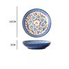 16cm Ceramic Plate Household Small Plate Fruit Plate Dessert Plate Flat Plate Bone Spit Plate