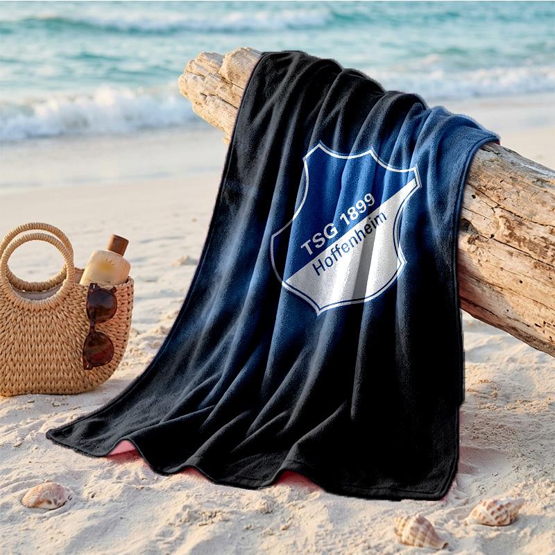 TSG Hoffenheim FC Print Microfiber Beach Towel Quick Dry Absorbent Large Towel For Beach Swimming Travel