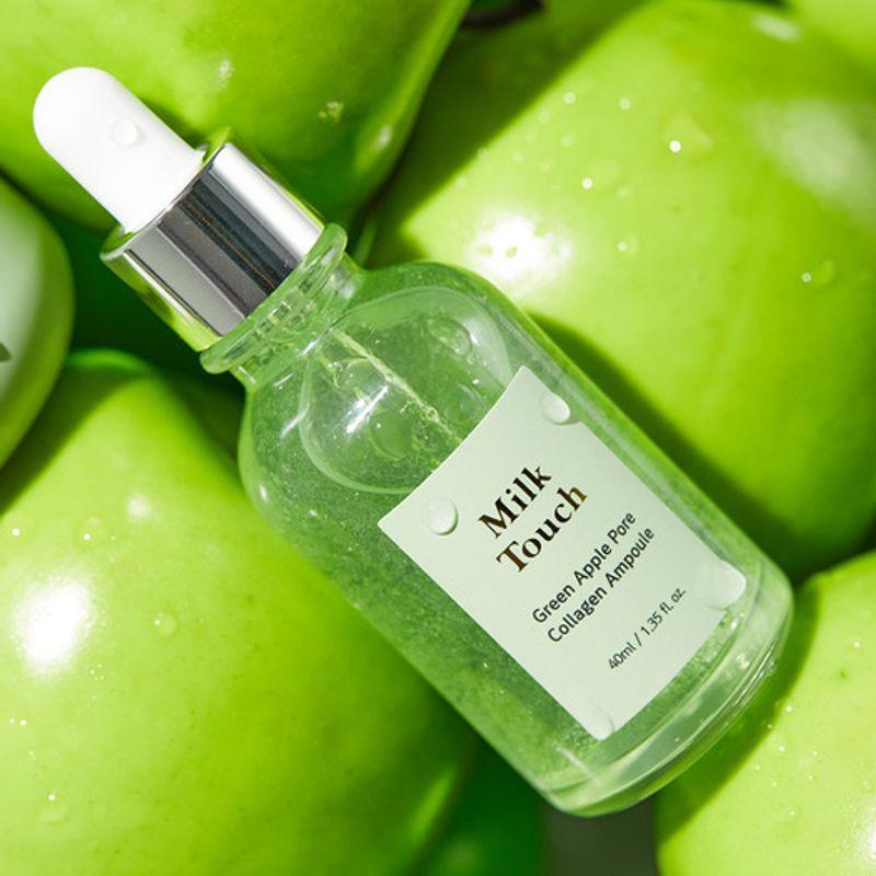 [2er-Set] Grüner Apfel Poren Kollagen Ampulle 40ml