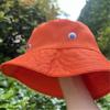 Unisex Breiter Rand Fischerhut Polyester Eimerhut Stoff Für Sonnenschutz Und Streetstyle