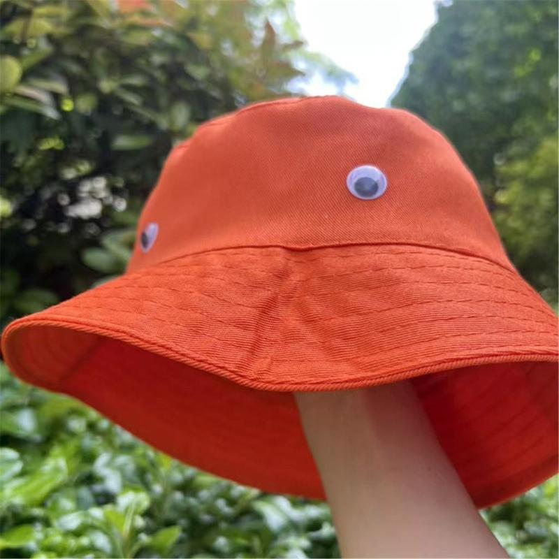 Unisex Breiter Rand Fischerhut Polyester Eimerhut Stoff Für Sonnenschutz Und Streetstyle