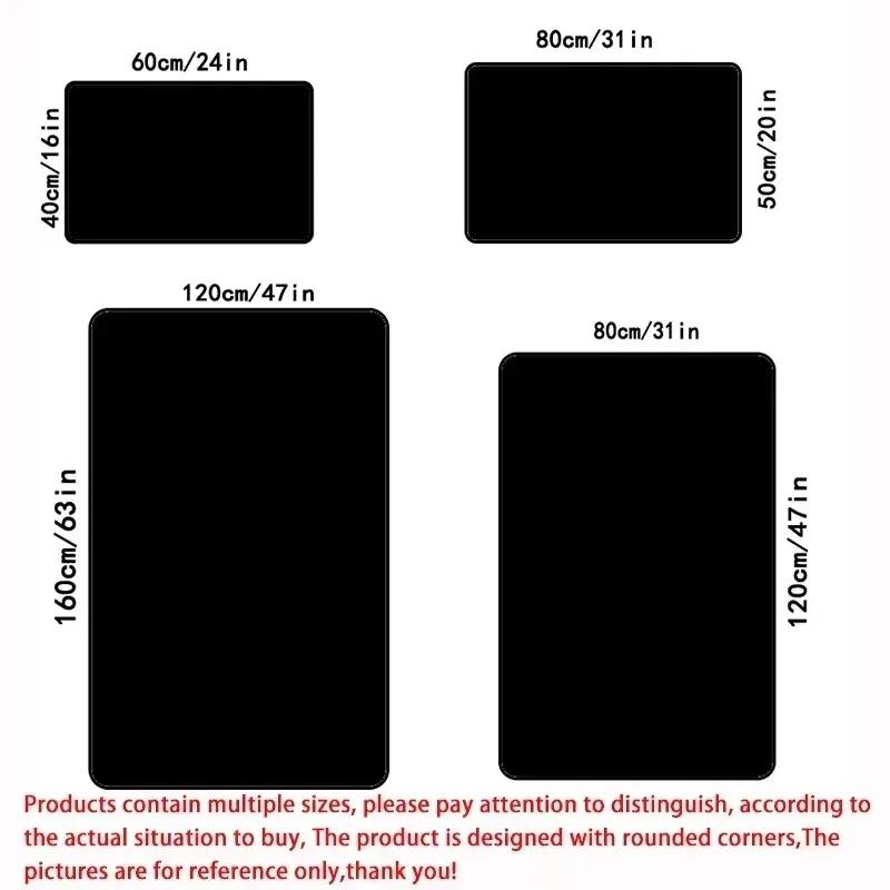 1PC American Retro Persian Carpet Large Area Non-Slip Living Room Sofa Rug Bedroom Study Cloakroom Floor Mat Home Decoration