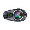 Q68-Max Helmet Bluetooth Headset with IP56 Waterproof, TFT Display, 16H Battery Life, 500m Intercom for Motorcycle Riders