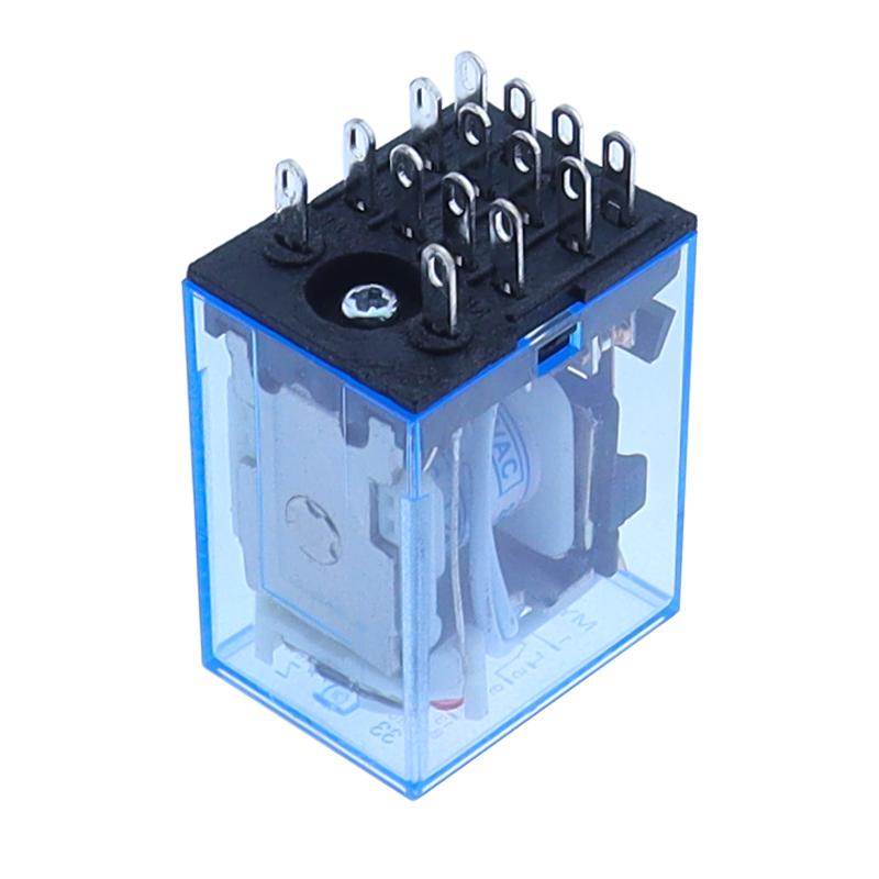 1PCS MY4 General Purpose Relay 4pdt,14pins Relais DC 12V/ 24V /110V 220V Relay MY4 Switch