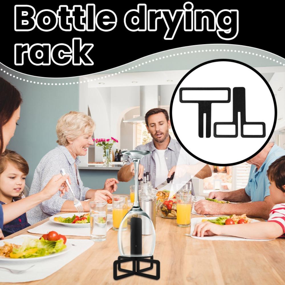 

Efficient Drying Water Bottle Drying Rack Stable Cup Drain Rack Easter Gift