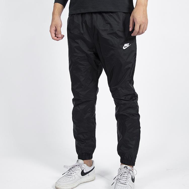 Nike Sportswear Woven Cuffed Track Pants Herren Hosen Schwarz AR2366-010