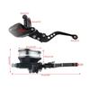 22mm Hydraulic Brake Clutch Lever cylinder Motorcycle Scooter Dirt Bike