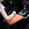 Anti Slip Vehicle Armrest Cushion Pad Soft Leather Protectors For Enhanced Comfort And Protection During Travel