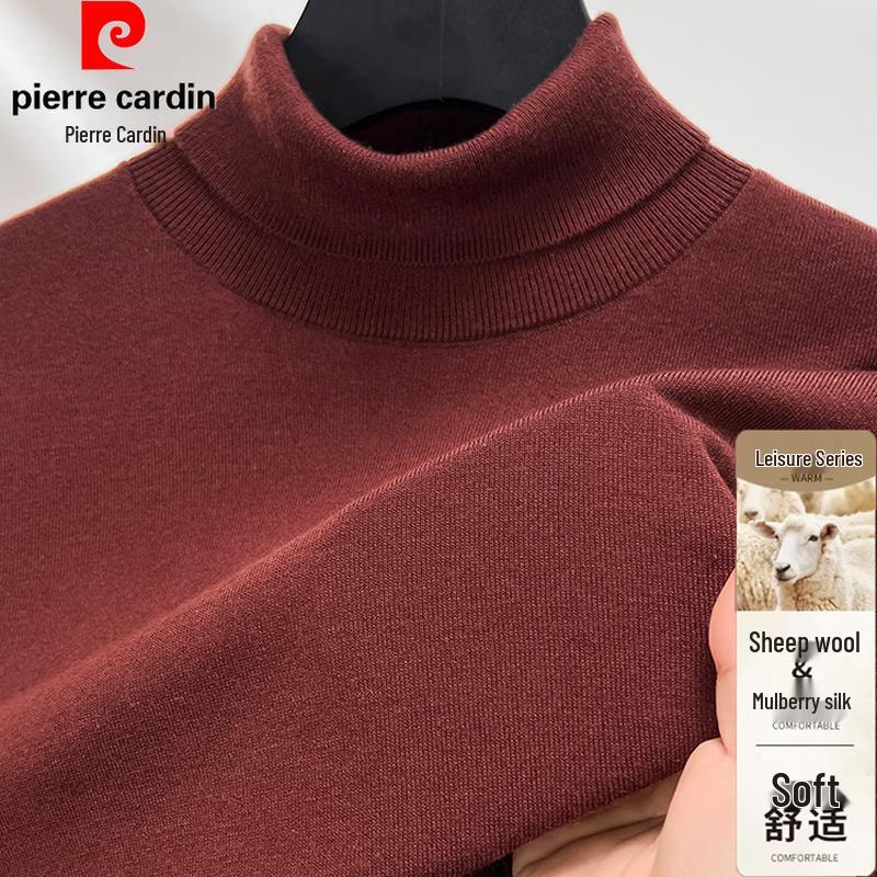 Pierre Cardin Men's Wool Blend Turtleneck Sweater