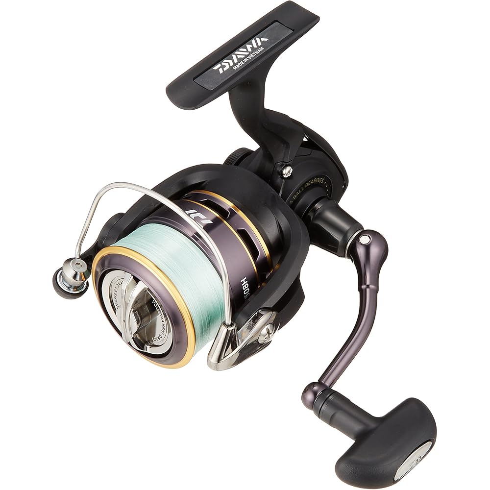 Daiwa Regal 2508H Spinning Reel with Line PE Included 2016 Model