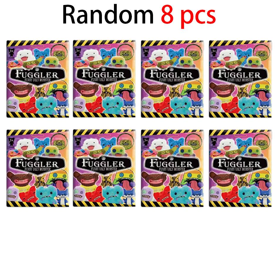 Fuggler Zahnmonster Serie Blind Box Lustiges Hässliches Actionspielzeug Kreatives Blindes Sammlermodell Puppen Cartoon Trendiges Überraschungsgeschenk