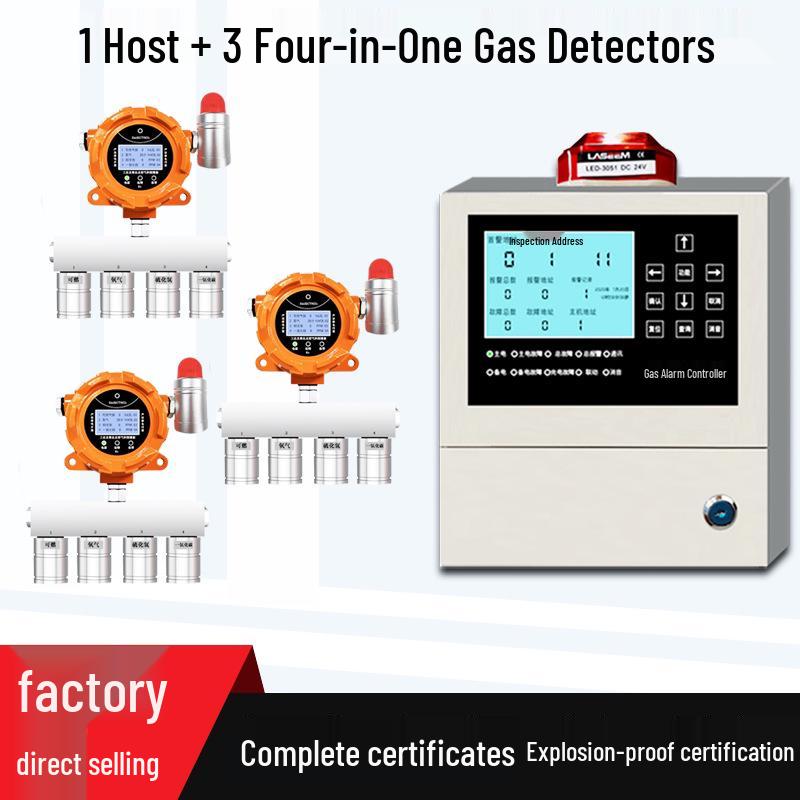 Explosion-Proof 24/7 Gas Detector and Analyzer