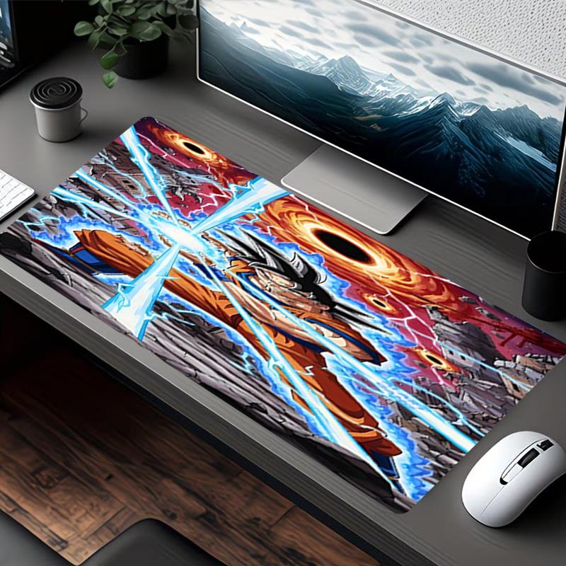 Dragon Ball Print Mouse Pad, for Keyboard Pad Laptop PC Mat for Office Home Use, Desk Decor, Perfect Birthday Gift for Gamers