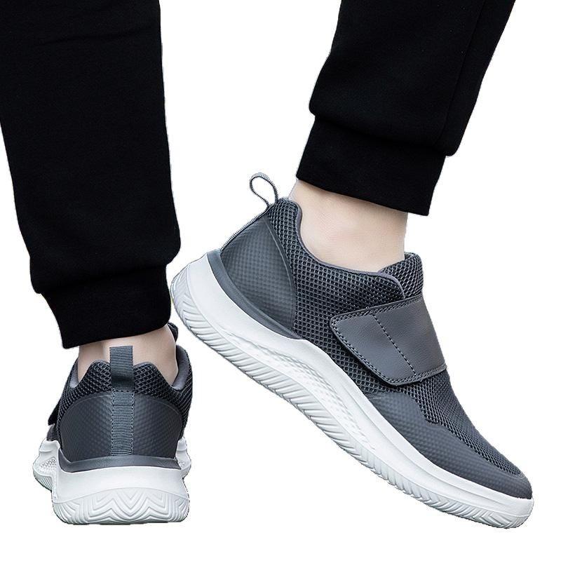 2025New Mens Shoes Mesh Breathable Sneakers Lightweight Walking Flats Soft Sole Comfort Casual Shoes Orthopedics Wide Feet Shoes