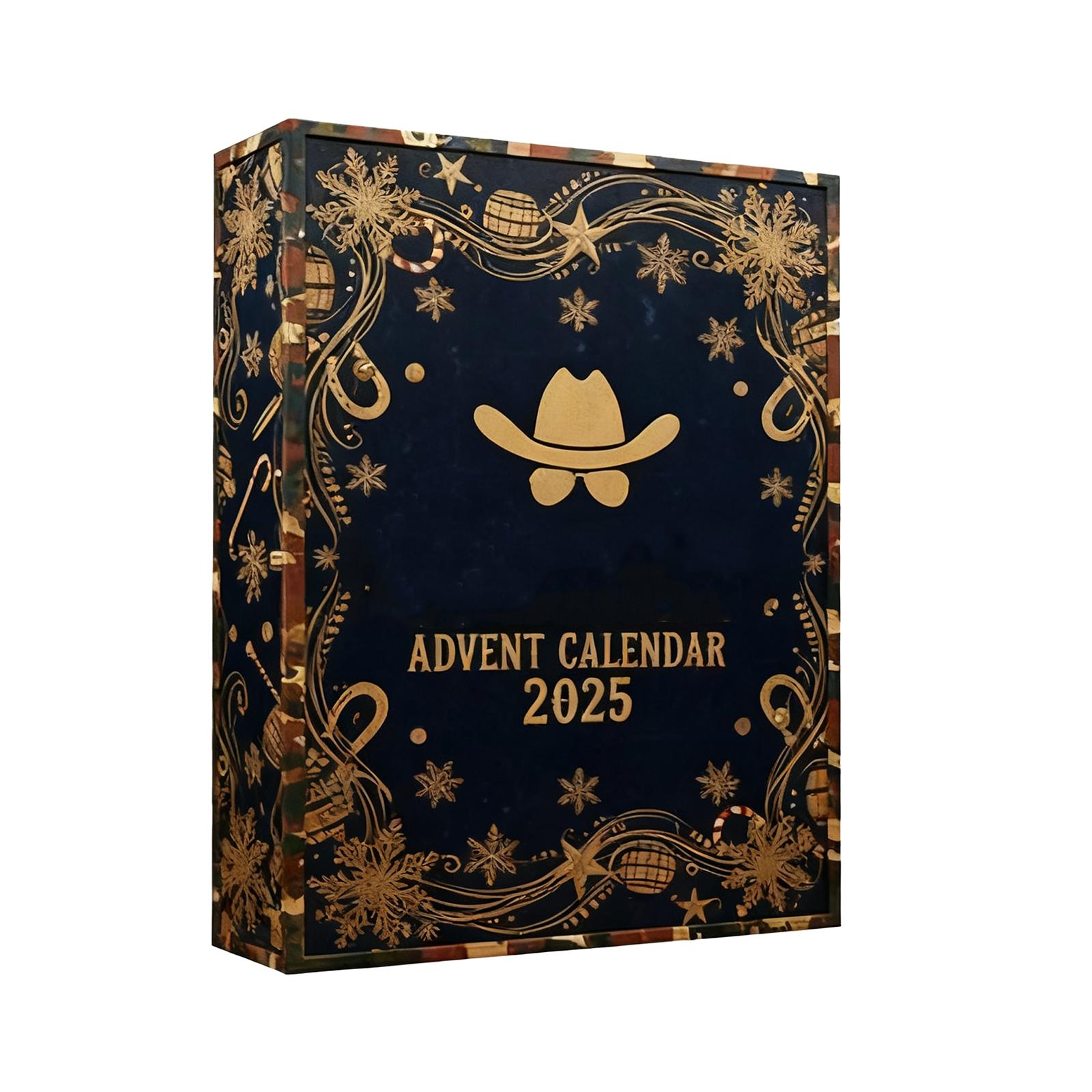 

2D Plane+airplane Box +24PC Countdown Box For Famous Singers Christmas Advent Calendar One Size