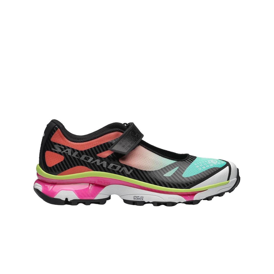 MM6 Maison Margiela x Salomon XT-Mary Jane Имбирно-Электрический Зеленый Мужские Кроссовки Разноцветный Нокаутирующий Зеленый L47682500 36