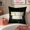 Mysterious Pop Australian Singer SSia FFurler Cushion Cover Pillowcase Short Plush Invisible zipper Room Sofa Cushion Cover