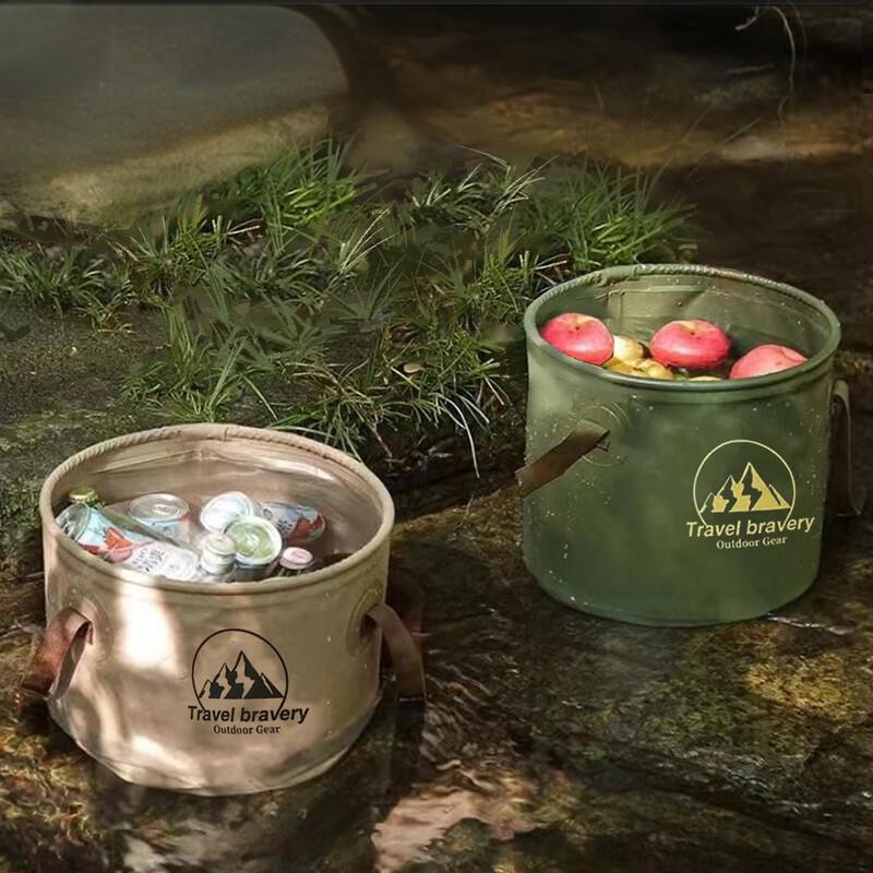 Portable Outdoor Folding Water Bucket