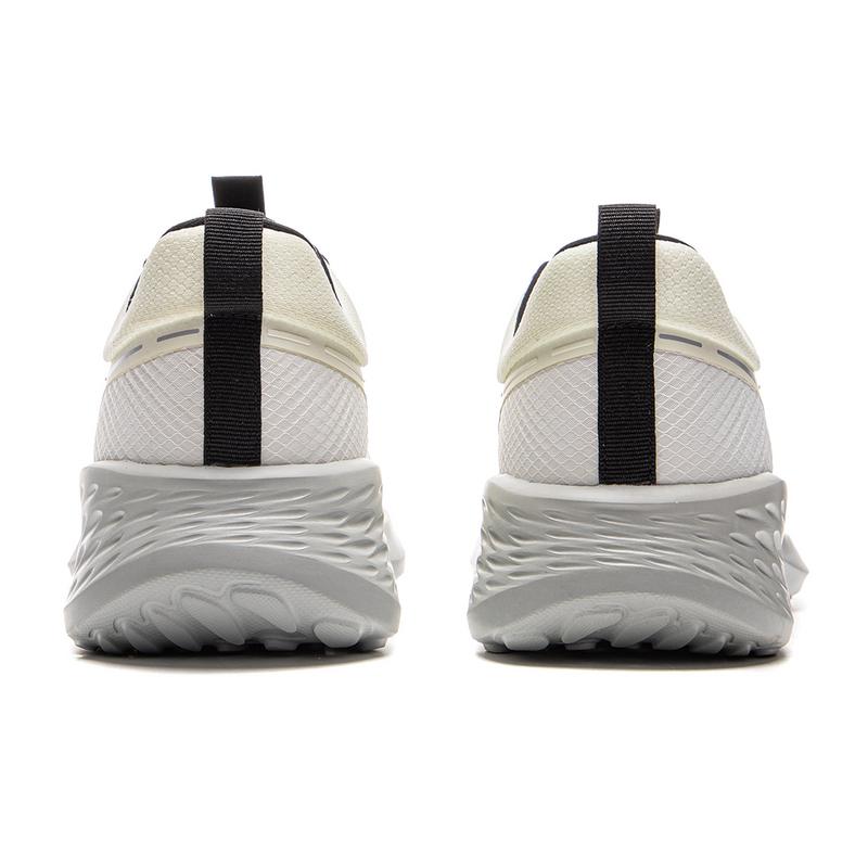 Li-Ning Comfortable Fashion Non-Slip Wear-Resistant Low-Top Casual Running Shoes Men sneaker Cloud-White ARSV121-1