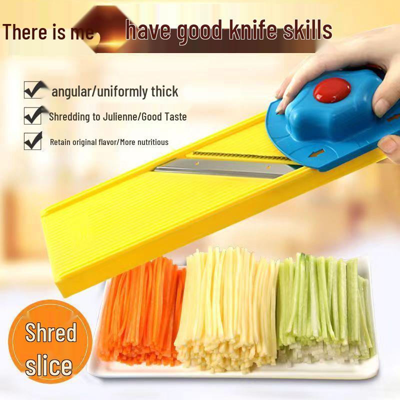 Longjiang Kommerzieller Multifunktionaler Gemüseschneider und Reibe