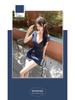 2024 Summer Women's Short-Sleeve Sexy V-Neck Bodycon Mini Dress