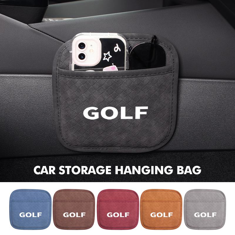 TMBCU1 For Volkswagen VW Car Seat Back Storage Pocket Adhesive Type Keys Card Organizer Golf Jetta Passat mk4 mk5 mk6 CC B5 B6 B7 Golf