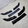 For Volkswagen Golf 6 MK6 R R20 2008-2013 Front Bumper Lip Spoiler Splitter Diffuser Deflector Canard Spoiler Body Kits Tuning