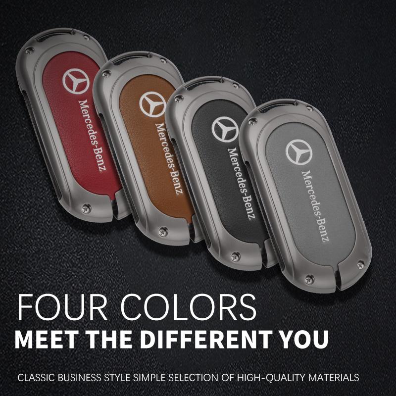 For Mercedes Benz C S Class W223 W206 S260L S350L S400L S450L S500L For Maybach S480 S580 2020 2021 2022 Car Key Fob Case Cover lsu8
