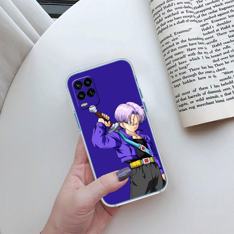 Dragon Ball Trunks Transparent Phone Case for Motorola Moto G10 G20 G30 G31 G32 G34 G35 G41 G42 G50 G51 G52 G55 G60 G60S