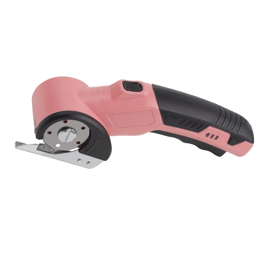 Cordless Electric Scissors 3.6V Re Able Cardboard Box Cutter Fabric Scissor with Spare Blade   Lock & LED Light for Leather Carpet Plast