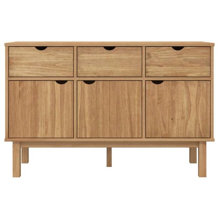 VidaXL Buffet OTTA 114x43x73,5 cm Bois massif de pin 351297