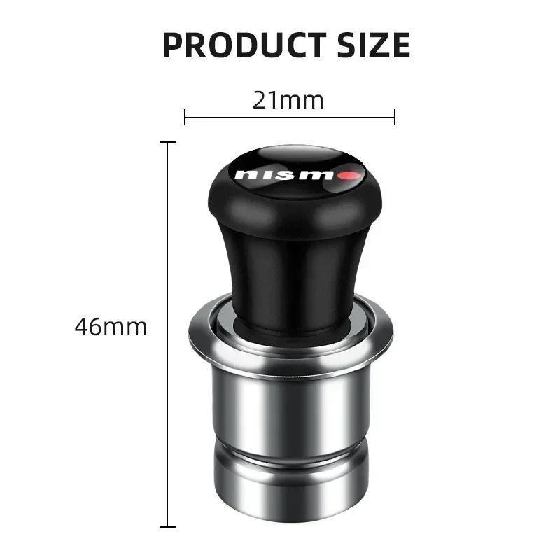 2025 For Nissan Car Portable Cigarette Lighter Auto Badge Cigar Lighter Adapter For Nissan Nismo Note Armada Pulsar Pathfinder X