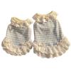 Comfortable Pet Dog and Cat Checkered Clothes Small Dog Vest  Spring Summer Season