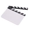30 * 24cm/ 12 * 9in Claquette en Film Acrylique Cinéma Réalisateurs Claquette Vierge Action Scène Claquette Vierge Effaçable à Sec avec Bâtonnets Multicolores