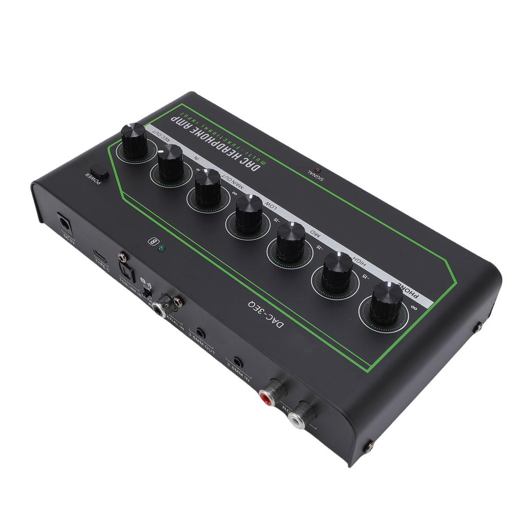 DAC Game Headphone Amplifier Low Noise Built In Bluetooth Multifunctional Portable Stereo Headphone