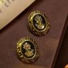 Medieval vintage European, American and Western antique earrings Medieval court style earrings old medieval earrings