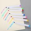 8PC Magnetic Colorful Whiteboard Pen Black White Board Markers Built In Eraser School Supply Childrens Graffiti Drawing Pen