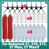 Passend für Roborock S7, S70, S75, S7 Max, S7 MaxV Ersatzteile Zubehör Hauptbürste Seitenbürste Hepa-Filter Mopptuch