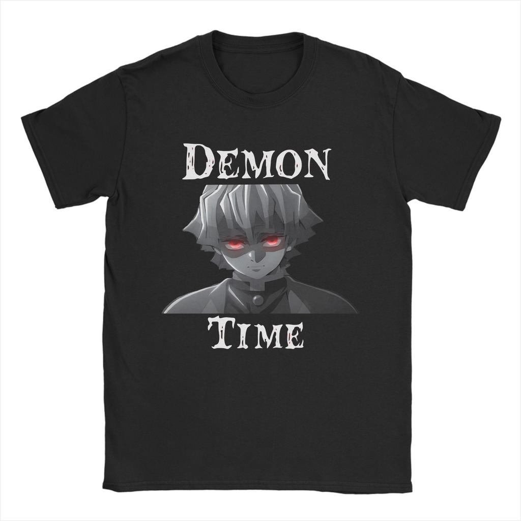 Zenitsu Agatsuma Demon Slayer T-shirts pour Hommes Femmes 100% Coton T-shirts Incroyables Col Rond T-shirt Manches Courtes Hauts Idée Cadeau