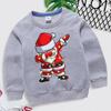 Kinder Entspannter Pullover Geschlechtsneutraler Pullover Shirts Pullover Pullover Lange Ärmel Festliche Pullover für 3-8J Kinder Weiß 90