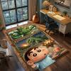 Crayon Shin-chan Non Slip Gamer Mat Large Washable Area Rug Bedroom Home Floor Decor