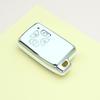 Silver Edge 4/5 Buttons TPU Car Key Case Cover Remote Fob Shell Holder for Toyota RAV4 Premio Auris Rukus Vanguard Estima Alphard Vellfire