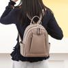 Backpack Women's Soft Leather Travel Backpack