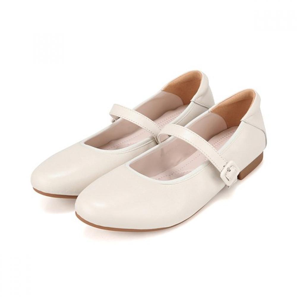 Barbara Leather Daily Basic Mary Jane Flat 1.5cm 225mm