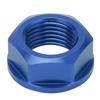 Motorcycle Front Wheel Axle Screw Nut M16x1.5 Replacement for CRF250R CRF450R CRF250RXBlue